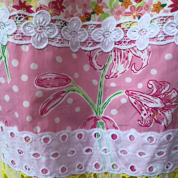 Lilly Pulitzer White Label Strapless Dress - Picture 7 of 8